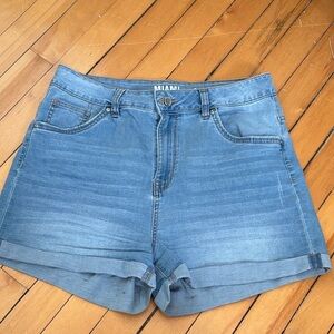 Miami Light Blue Jean Shorts for Women